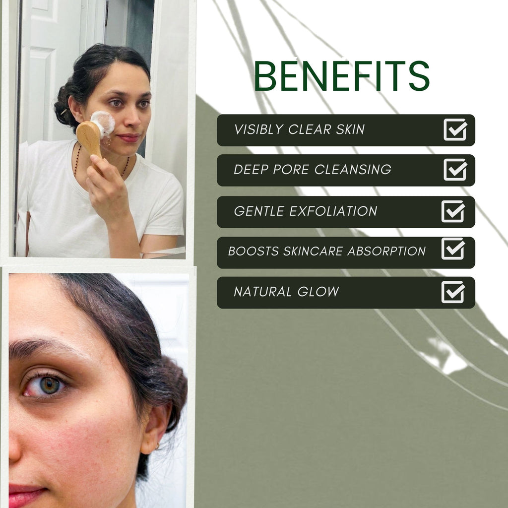 Bamboo Face Brush