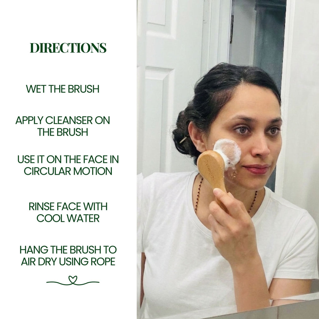 Bamboo Face Brush